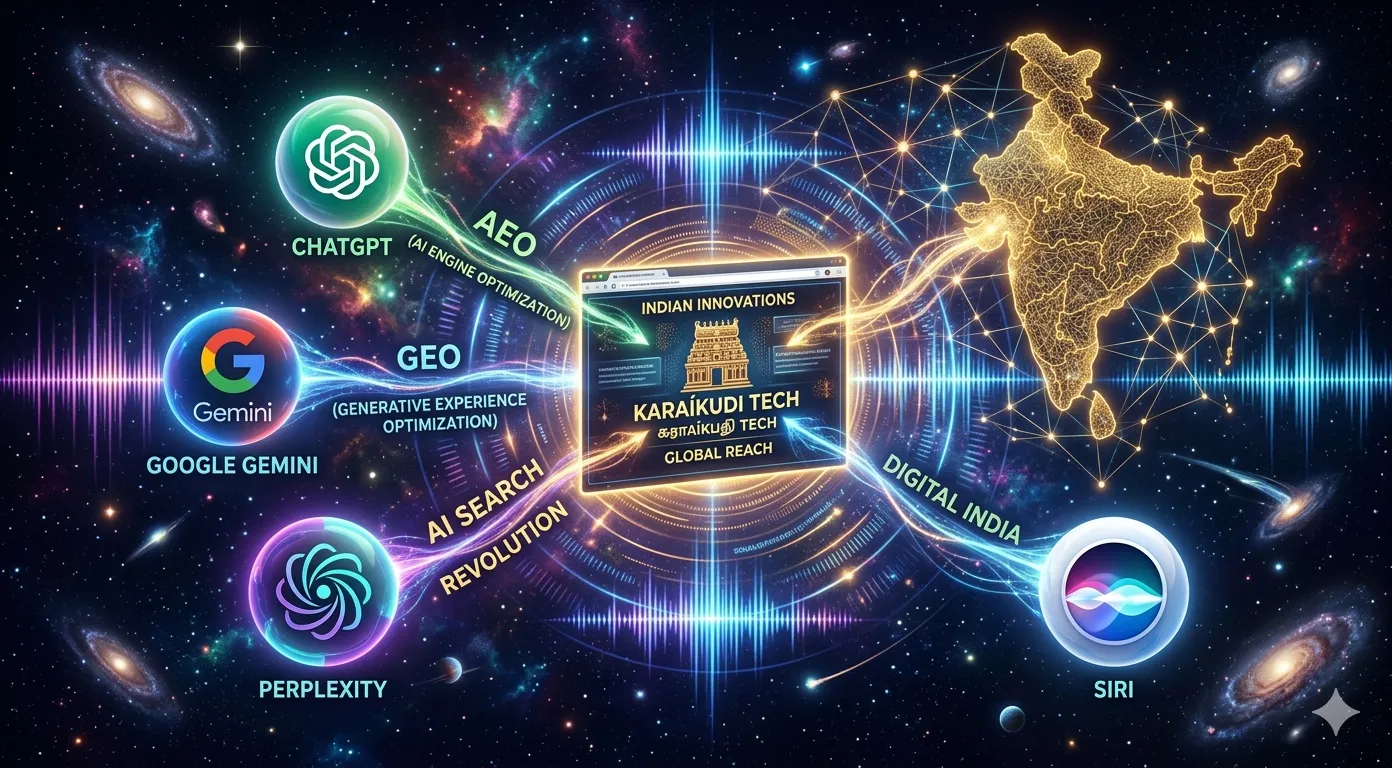 AEO GEO AI search optimisation Karaikudi ChatGPT Gemini 2026