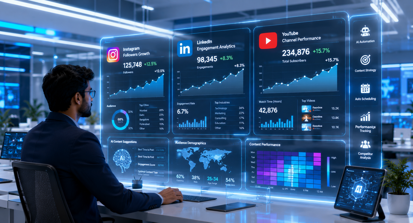 IT company AI social media optimization organic growth in Tamil Nadu India — Winzone Softech